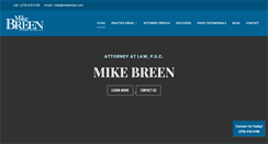Desktop Screenshot of mikebreen.com